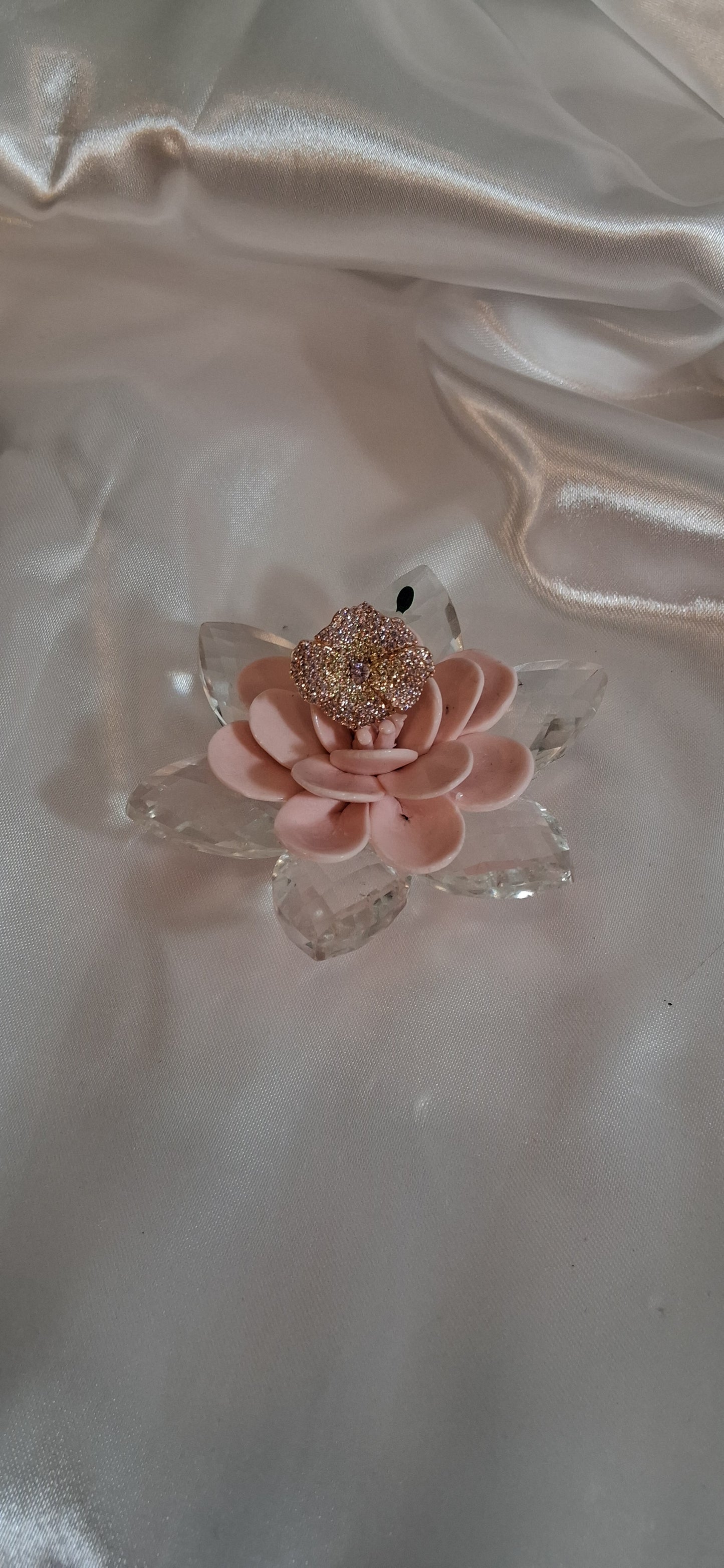 Anillo en forma de flor